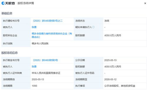 哪吒汽車前CEO張勇4050萬元股權遭凍結，信息技術咨詢服務引關注
